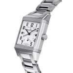 Montre d'occasion JAEGER LECOULTRE Reverso Squadra Home Time homme mouvement automatique certifié (cosc) bracelet acier - vue D2