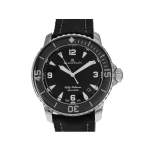 Montre d'occasion BLANCPAIN Fifty Fathoms homme automatique bracelet cuir cresus - vue 1