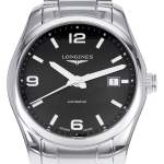 Montre d'occasion LONGINES Conquest Classic homme automatique bracelet acier - vue D1