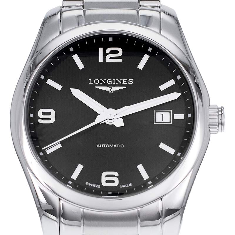 Montre d'occasion LONGINES Conquest Classic homme automatique bracelet acier - vue D1