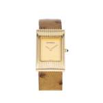 Montre d'occasion BOUCHERON Reflet Lady femme quartz bracelet cuir d'origine - vue 1