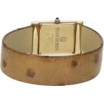 Montre d'occasion BOUCHERON Reflet Lady femme quartz bracelet cuir d'origine - vue 3