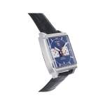 Montre d'occasion TAG HEUER Monaco Steve McQueen homme automatique bracelet cuir d'origine - vue 2