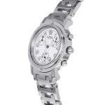 Montre d'occasion HERMES Clipper Chronographe Lady femme quartz bracelet acier - vue D2