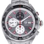 Montre d'occasion TAG HEUER Formula 1 x Senna Edition Ayrton Senna homme automatique bracelet acier - vue D1