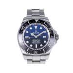 Montre d'occasion ROLEX Sea-Dweller DeepSea D-Blue homme mouvement automatique certifié (cosc) bracelet acier - vue 1
