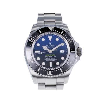 Montre d'occasion ROLEX Sea-Dweller DeepSea D-Blue homme mouvement automatique certifié (cosc) bracelet acier
