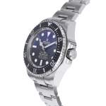 Montre d'occasion ROLEX Sea-Dweller DeepSea D-Blue homme mouvement automatique certifié (cosc) bracelet acier - vue D2