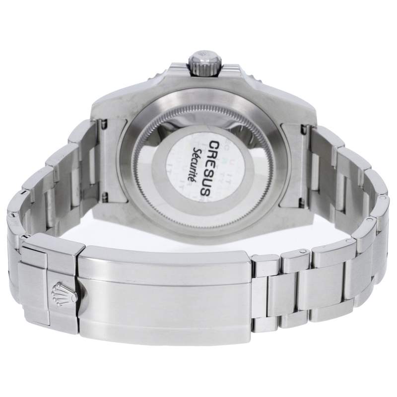Montre d'occasion ROLEX Submariner Date homme mouvement automatique certifié (cosc) bracelet acier - vue 3