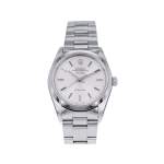 Montre d'occasion ROLEX Air King Precision mixte automatique bracelet acier - vue 1