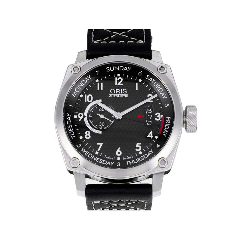 Montre d'occasion ORIS BC4 homme automatique bracelet cuir d'origine - vue 1
