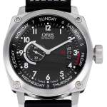 Montre d'occasion ORIS BC4 homme automatique bracelet cuir d'origine - vue D1