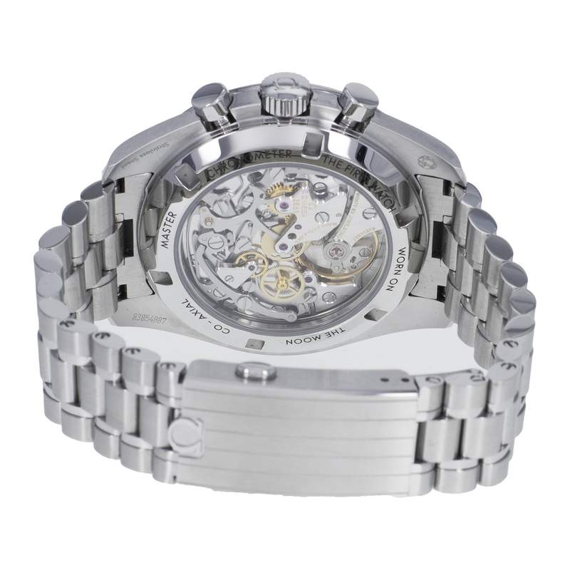 Montre d'occasion OMEGA Speedmaster Moonwatch Co-Axial homme mécanique bracelet acier - vue 3
