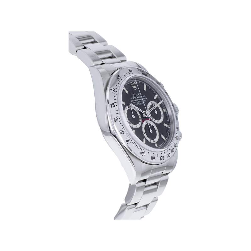 Montre d'occasion ROLEX Cosmograph Daytona Zenith homme mouvement automatique certifié (cosc) bracelet acier - vue 2