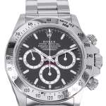 Montre d'occasion ROLEX Cosmograph Daytona Zenith homme mouvement automatique certifié (cosc) bracelet acier - vue D1