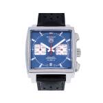 Montre d'occasion TAG HEUER Monaco Steve McQueen homme automatique bracelet cuir d'origine - vue 1