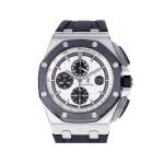 Montre d'occasion AUDEMARS PIGUET Royal Oak Offshore Ceramic homme automatique bracelet caoutchouc - vue 1