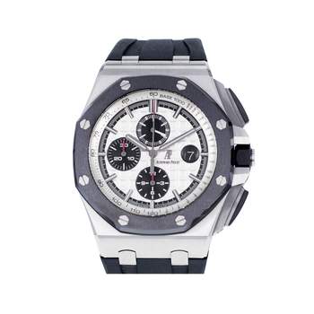 Montre d'occasion AUDEMARS PIGUET Royal Oak Offshore Ceramic homme automatique bracelet caoutchouc