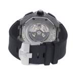 Montre d'occasion AUDEMARS PIGUET Royal Oak Offshore Ceramic homme automatique bracelet caoutchouc - vue 3