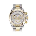 Montre d'occasion ROLEX Cosmograph Daytona homme mouvement automatique certifié (cosc) bracelet or jaune 750/000 et acier - vue 1