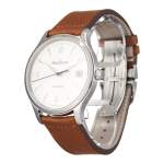 Montre d'occasion JAEGER LECOULTRE Master Control Date homme automatique bracelet cuir d'origine - vue D2