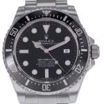 Montre d'occasion ROLEX Sea-Dweller homme mouvement automatique certifié (cosc) bracelet acier - vue D1