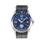 Montre d'occasion BELL & ROSS BRV2-93 GMT homme automatique bracelet nato - vue 1