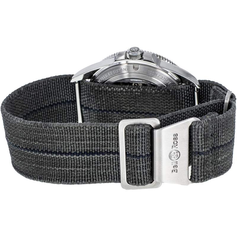 Montre d'occasion BELL & ROSS BRV2-93 GMT homme automatique bracelet nato - vue 3