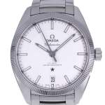 Montre d'occasion OMEGA Constellation Globemaster Co-Axial Master Chronometer homme mouvement automatique certifié (cosc) bracelet acier - vue D1