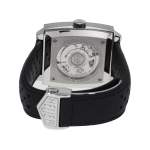 Montre d'occasion TAG HEUER Monaco Steve McQueen Gulf Limited Edition homme automatique bracelet cuir d'origine - vue 3
