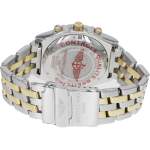 Montre d'occasion BREITLING Chronomat homme automatique bracelet or jaune 750/000 et acier - vue 3