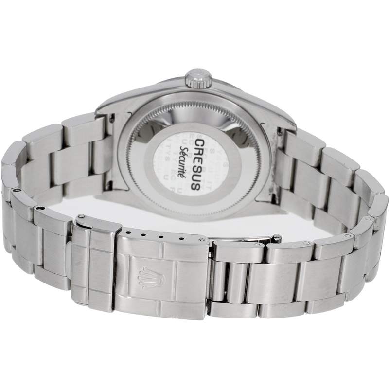 Montre d'occasion ROLEX Explorer homme mouvement automatique certifié (cosc) bracelet acier - vue 3