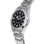 Montre d'occasion ROLEX Explorer homme mouvement automatique certifié (cosc) bracelet acier - vue D2