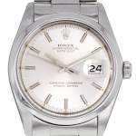 Montre d'occasion ROLEX DateJust homme mouvement automatique certifié (cosc) bracelet acier - vue D1