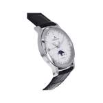 Montre d'occasion JAEGER Master Calendar Triple Date homme automatique bracelet cuir d'origine - vue 2