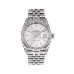Montre d'occasion ROLEX DateJust mixte mouvement automatique certifié (cosc) bracelet acier - vue 1
