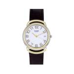Montre d'occasion HERMES Pullman Kingsize mixte quartz bracelet cuir cresus - vue 1