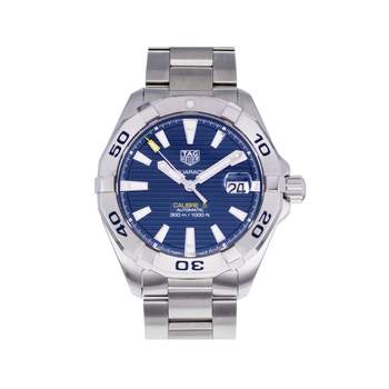 Montre d'occasion TAG HEUER Aquaracer 300m Calibre 5 homme automatique bracelet acier