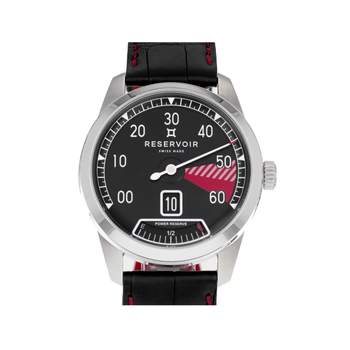 Montre d'occasion RESERVOIR Supercharged Sport Red Zone II homme automatique bracelet cuir d'origine