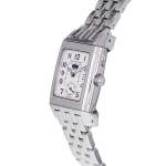 Montre d'occasion JAEGER LECOULTRE Reverso Gran'Sport Duetto femme mécanique bracelet acier - vue D2