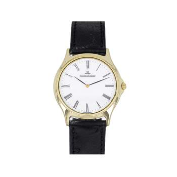 Montre d'occasion JAEGER LECOULTRE Heraion mixte quartz bracelet cuir d'origine