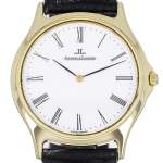 Montre d'occasion JAEGER LECOULTRE Heraion mixte quartz bracelet cuir d'origine - vue D1
