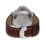 Montre d'occasion PANERAI Luminor GMT homme automatique bracelet cuir d'origine - vue 3