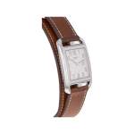 Montre d'occasion HERMES Cape Cod mixte quartz bracelet cuir d'origine - vue 2