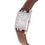 Montre d'occasion HERMES Cape Cod mixte quartz bracelet cuir d'origine - vue D2