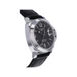 Montre d'occasion PANERAI Luminor Gmt homme mouvement automatique certifié (cosc) bracelet cuir cresus - vue 2
