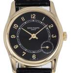 Montre d'occasion PATEK PHILIPPE Calatrava mixte automatique bracelet cuir d'origine - vue D1