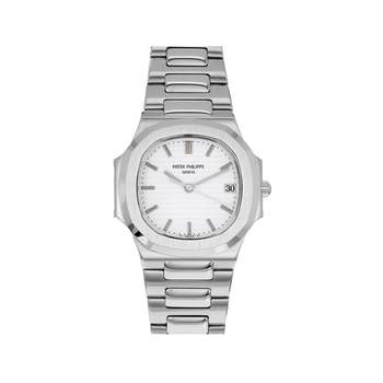 Montre d'occasion PATEK PHILIPPE Nautilus femme quartz bracelet acier