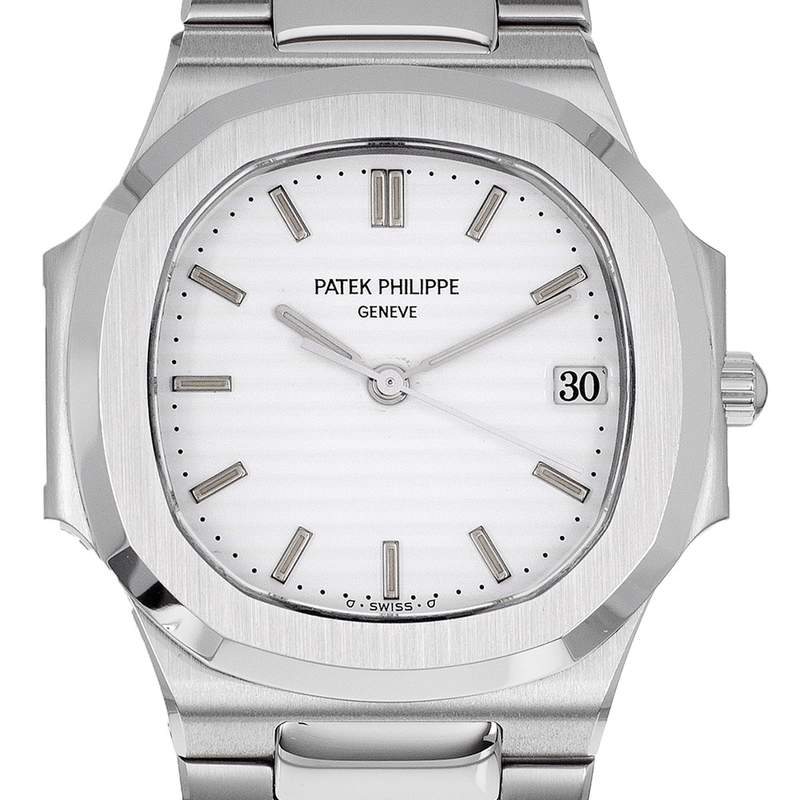 Montre d'occasion PATEK PHILIPPE Nautilus femme quartz bracelet acier - vue D1