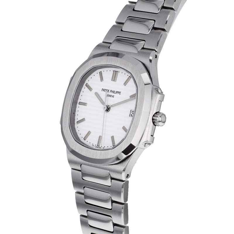 Montre d'occasion PATEK PHILIPPE Nautilus femme quartz bracelet acier - vue D2